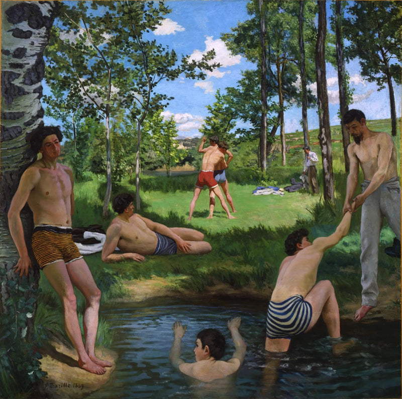 Escena de verano - Frédéric Bazille