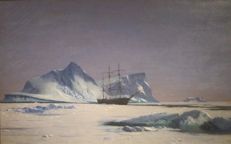Escena en el Ártico - William Bradford