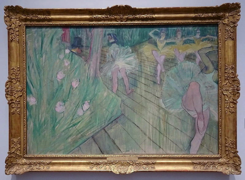 Escena de ballet - Henri de Toulouse-Lautrec