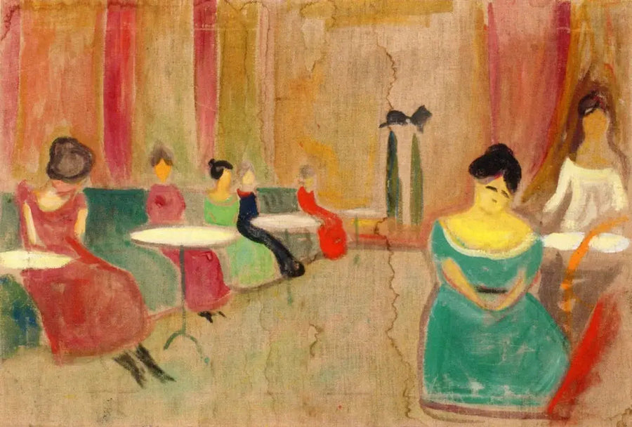 Escena de burdel - Edvard Munch