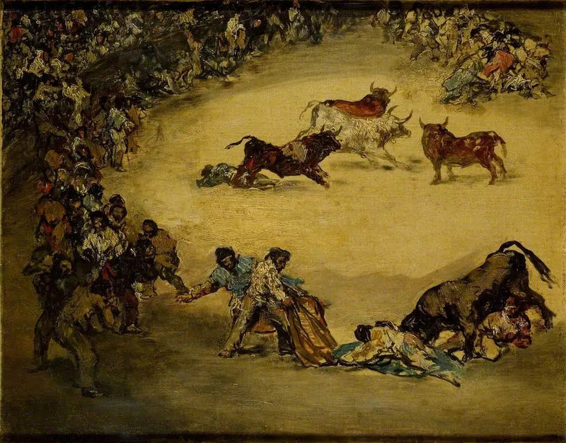 Escena de corrida: Diversión de España - Francisco de Goya