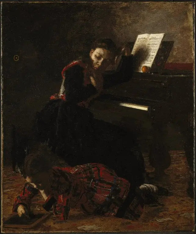 Escena de la casa - Thomas Eakins
