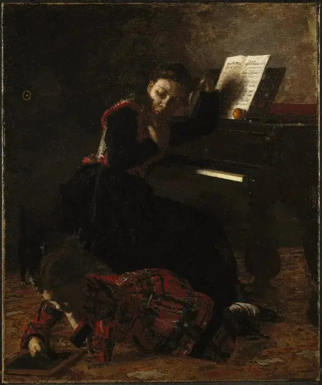 Escena de la casa - Thomas Eakins