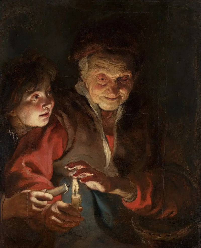 Escena nocturna - Peter Paul Rubens