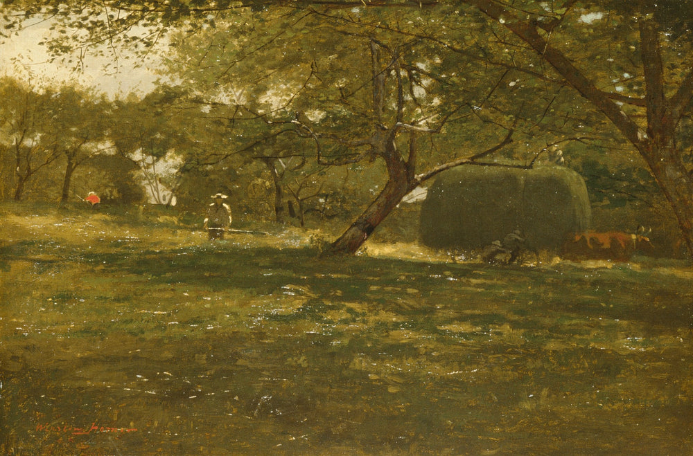 Scène de récolte - Winslow Homer