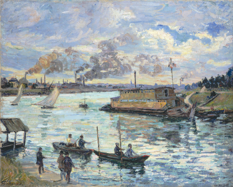 Escena de río - Armand Guillaumin