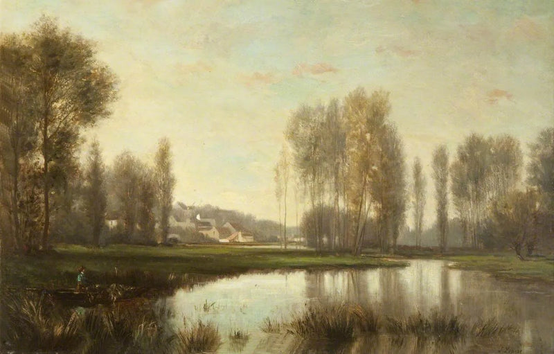 Escena de río - Stanislas Lépine