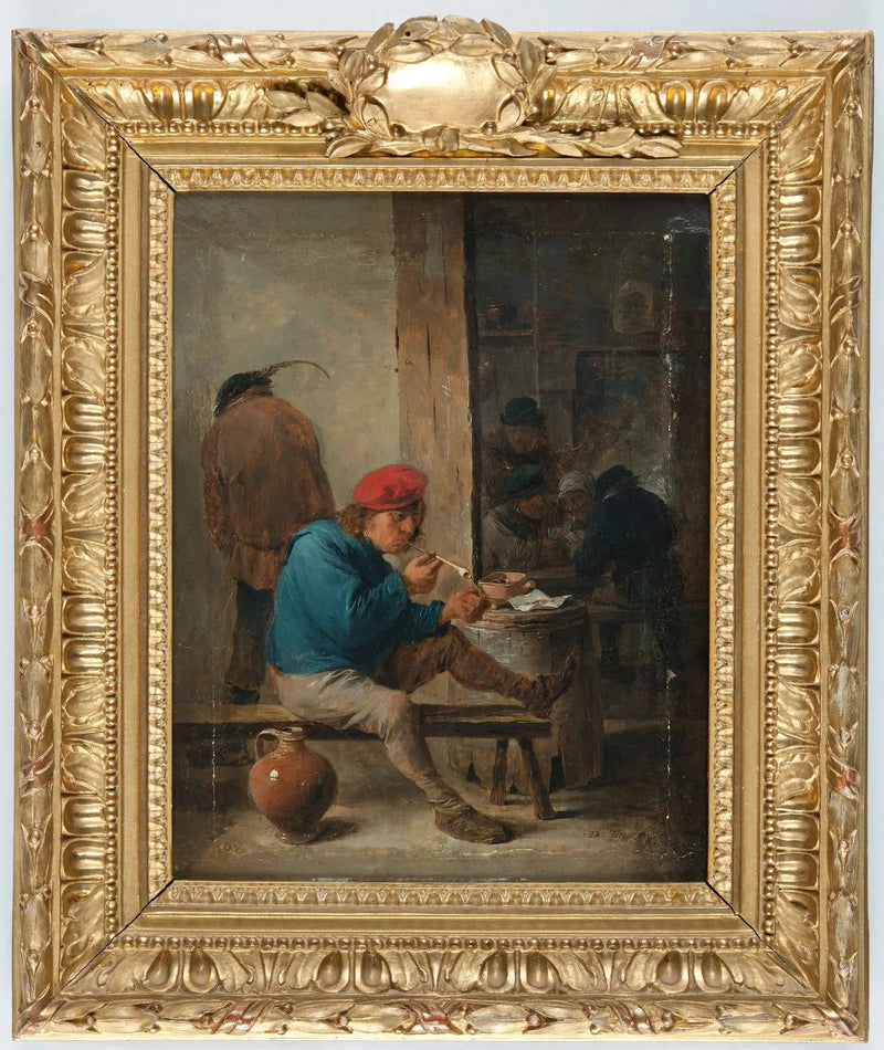 Escena de taberna con fumadores - David Teniers el Joven