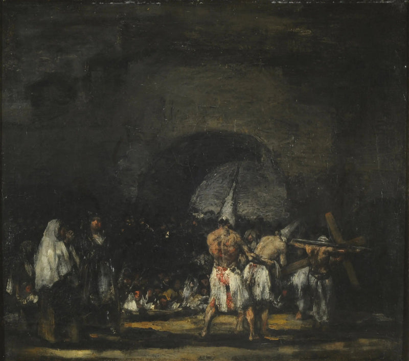 Escena de las disciplinas - Francisco de Goya