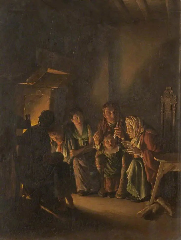 Escena doméstica - David Teniers el Joven