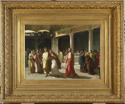 Scène dramatique dans un tribunal - Frederic Leighton - Alpha Reproduction