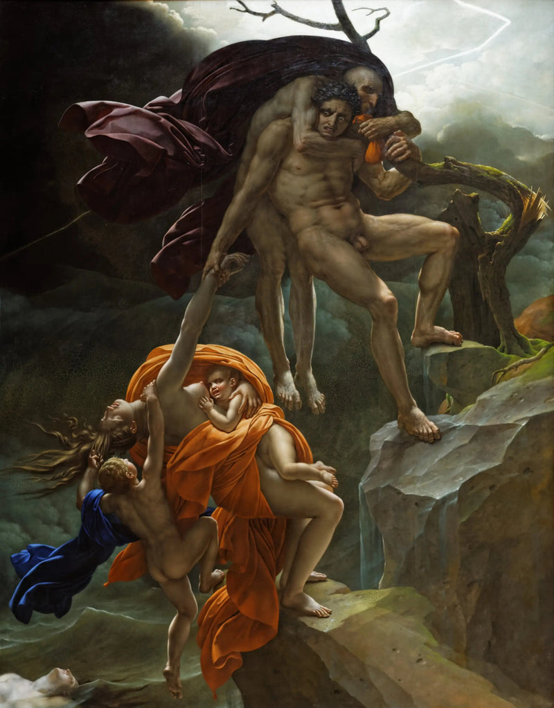 Escena del diluvio - Anne-Louis Girodet