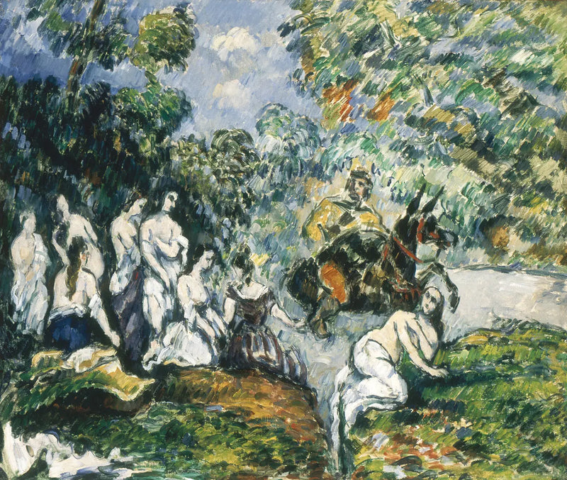 Escena legendaria - Paul Cézanne