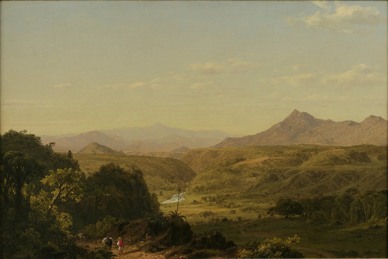 Escena entre los Andes - Frederic Edwin Church