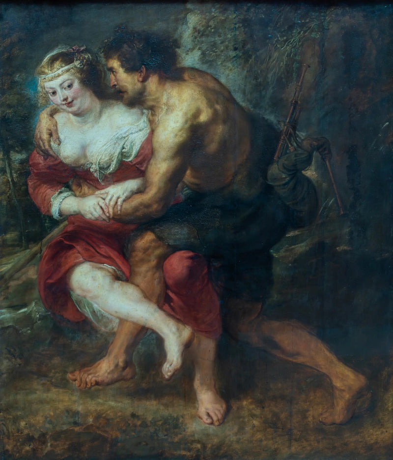 Escena pastoral (Corydon y Silvia) - Peter Paul Rubens