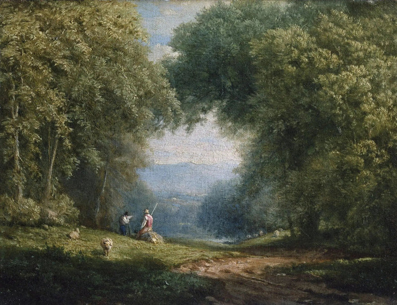Escena pastoral - George Inness