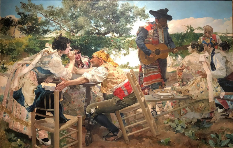 Escena valenciana - Joaquín Sorolla