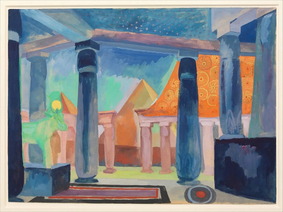 Escenografía para Cleopatra - Robert Delaunay