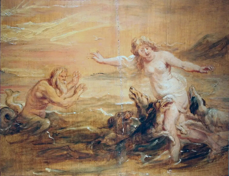 Escila y Glaucus - Peter Paul Rubens
