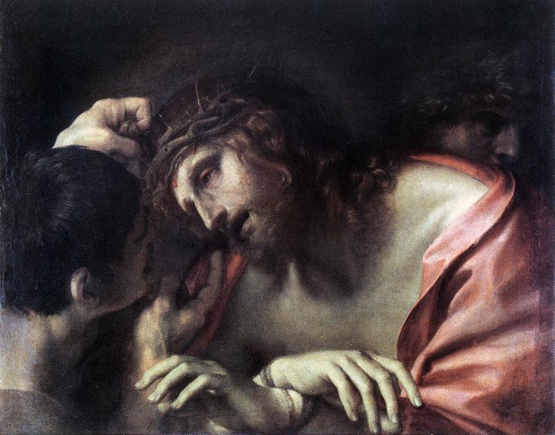 Burlándose de Cristo - Ludovico Carracci