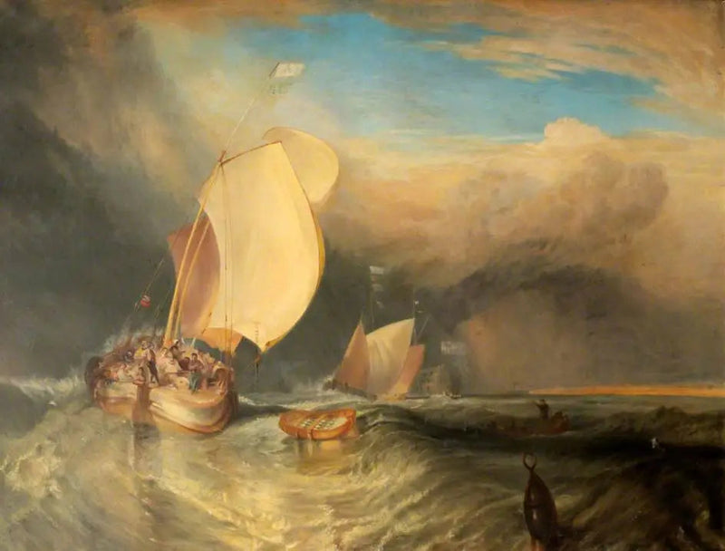 Paisaje marino - J. M. W. Turner