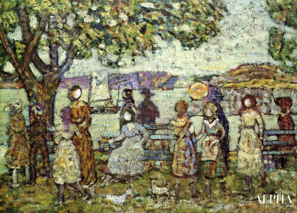 Seashore - Maurice Prendergast - Reproductions de tableaux et peintures haut de gamme