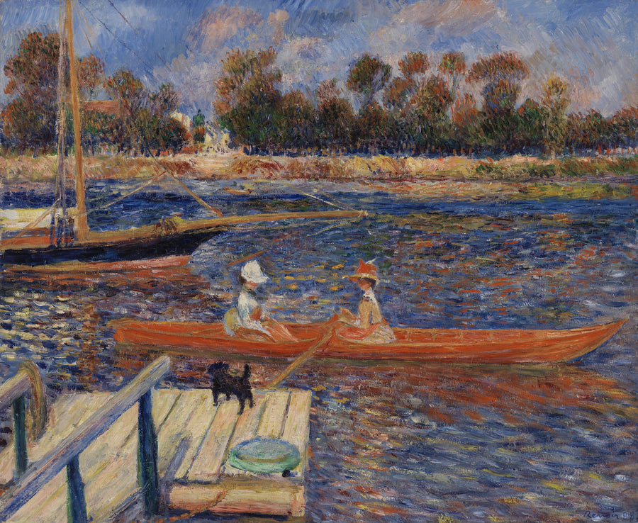El Sena en Argenteuil (El Sena en Argenteuil) - Pierre-Auguste Renoir