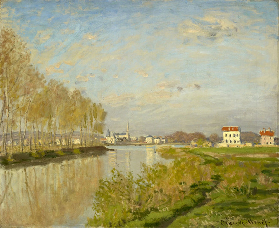 El Sena en Argenteuil W198 - Claude Monet