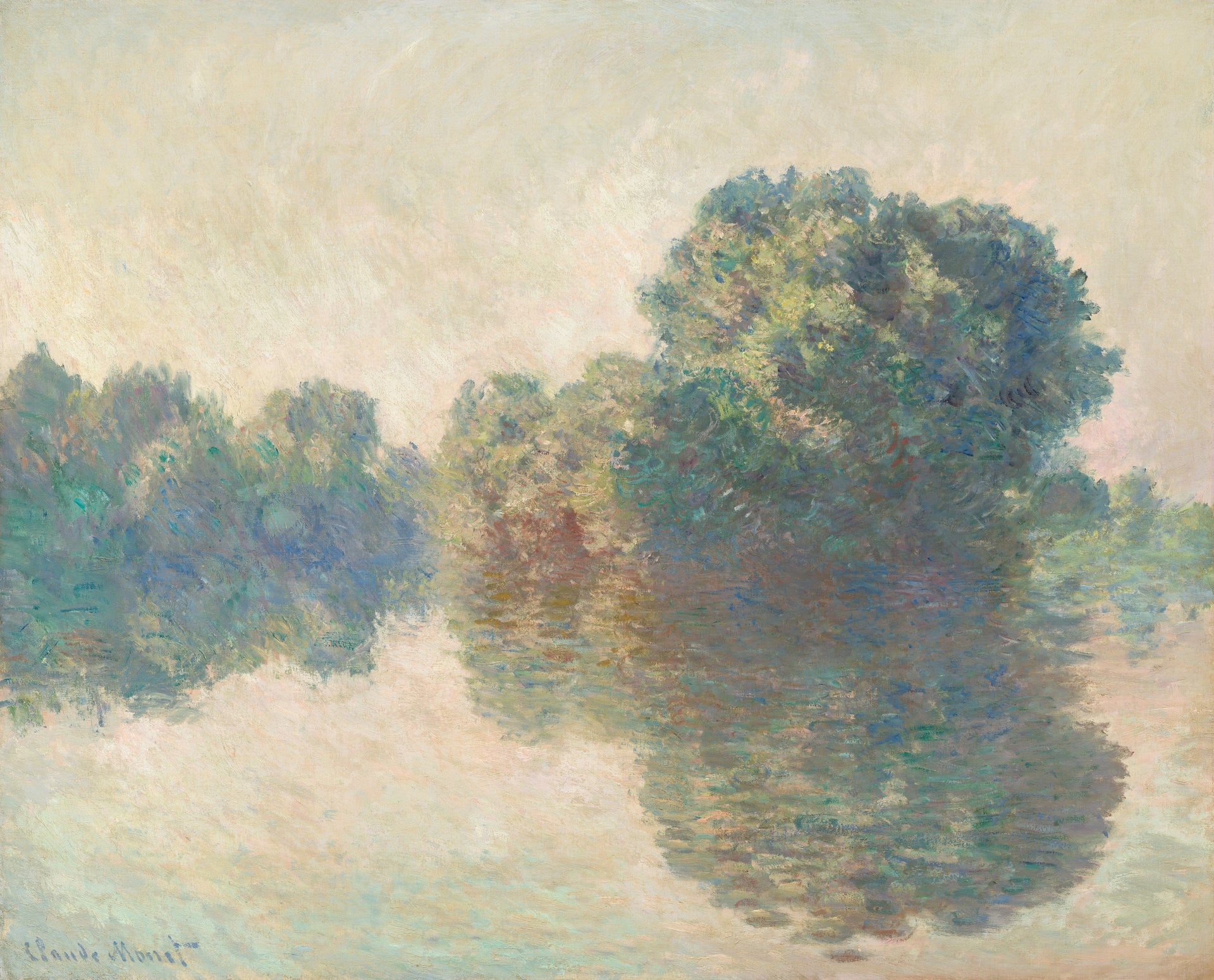 La Seine à Giverny de Claude Monet, 1897 – National Gallery of Art 1963.10.180, Wildenstein 1494