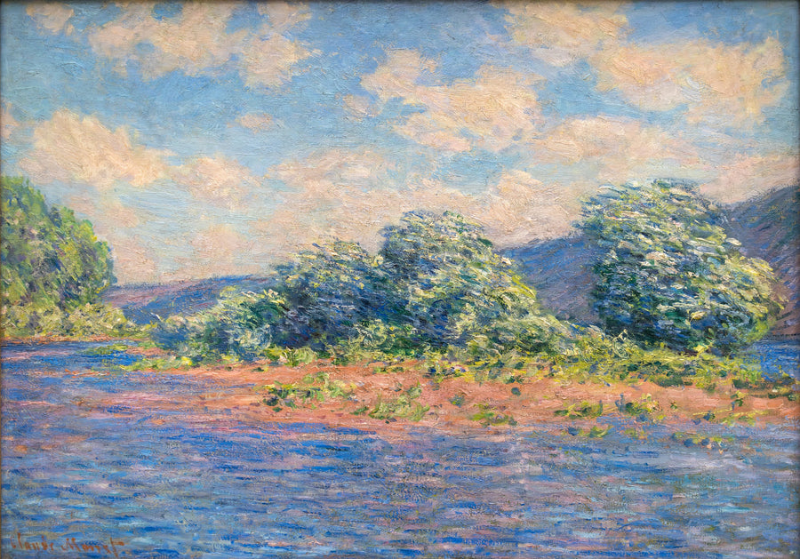 El Sena en Port-Villez W1263 - Claude Monet
