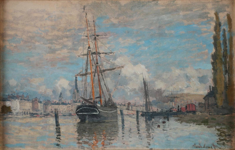 El Sena en Rouen W218 - Claude Monet