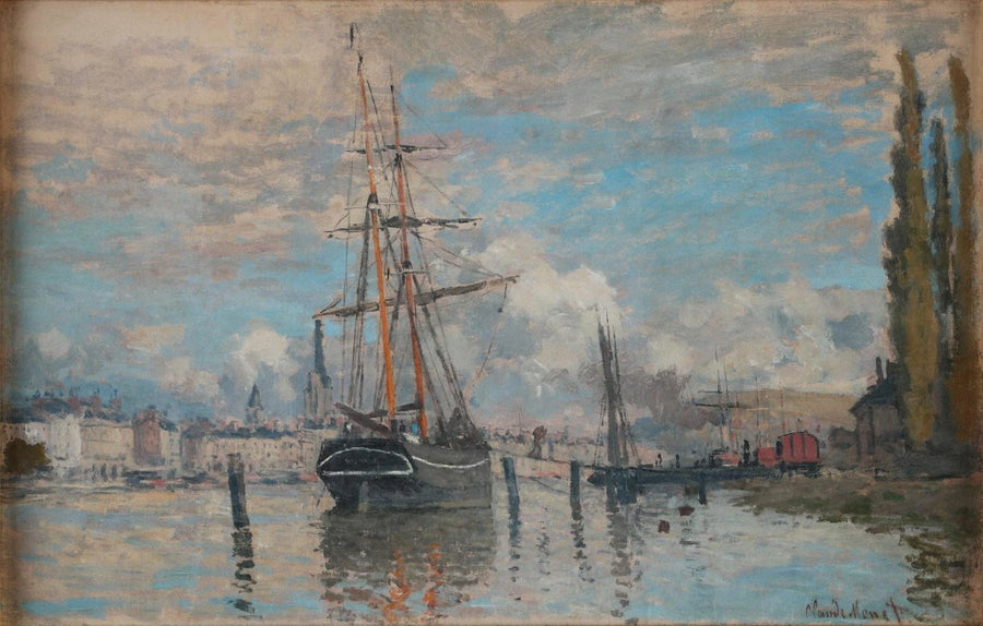 El Sena en Rouen W218 - Claude Monet