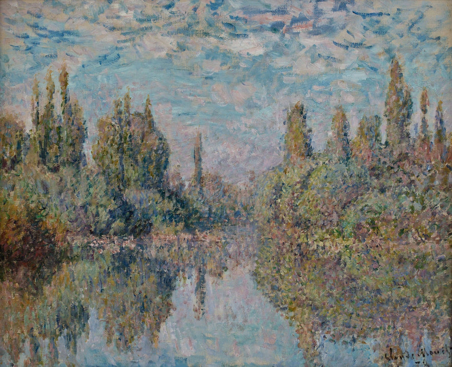 El Sena en Vétheuil W481 - Claude Monet