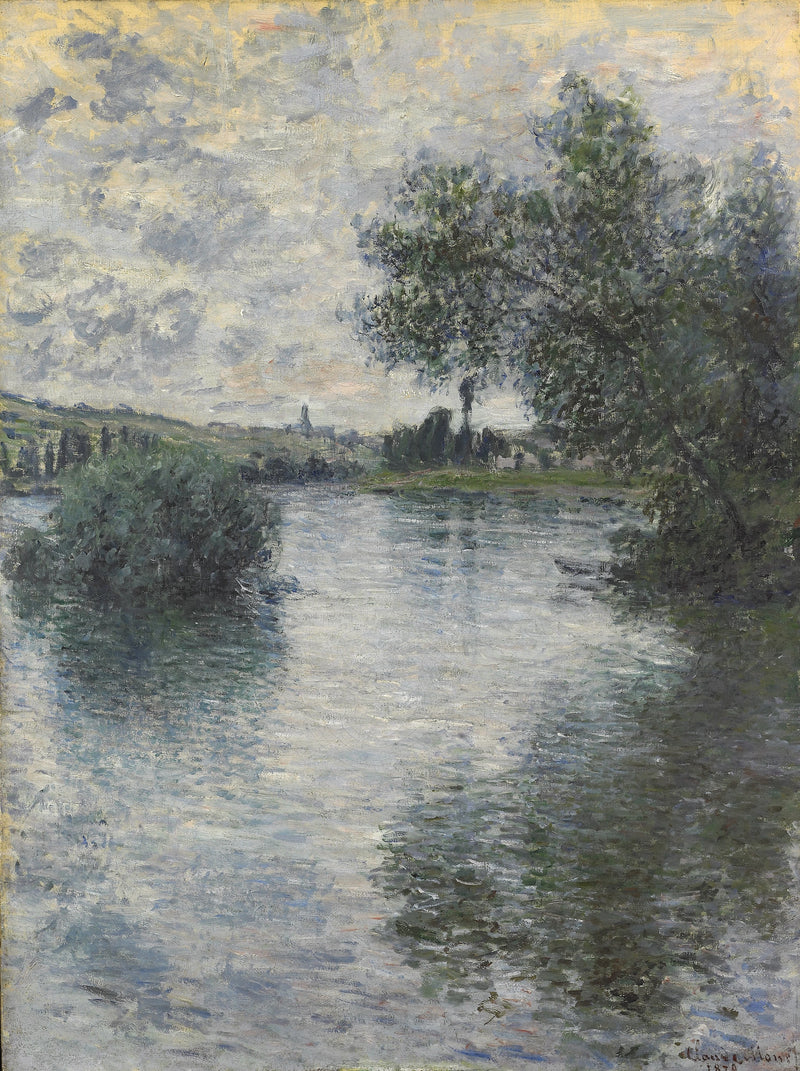 El Sena en Vétheuil W537 - Claude Monet