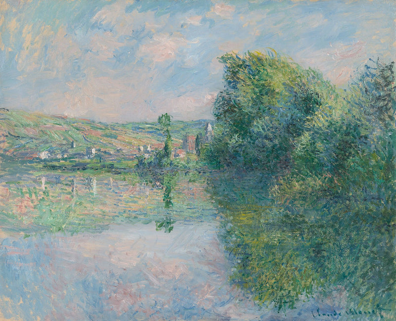 El Sena en Vétheuil W610 - Claude Monet