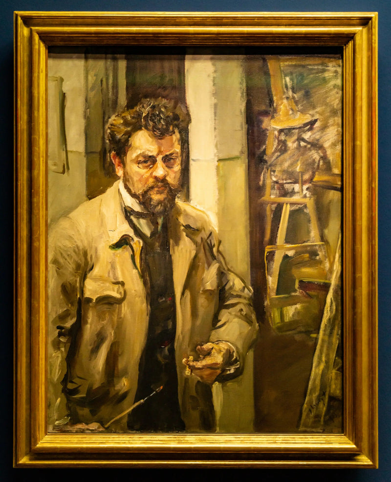 Autorretrato en el estudio - Max Slevogt