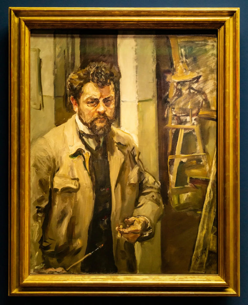 Autorretrato en el estudio - Max Slevogt