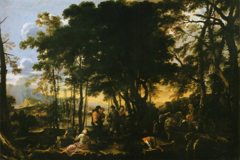 Selva dei filosofi - Salvator Rosa