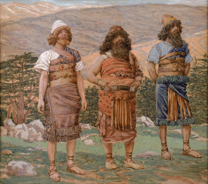 Sem, Cham y Japhet - James Tissot