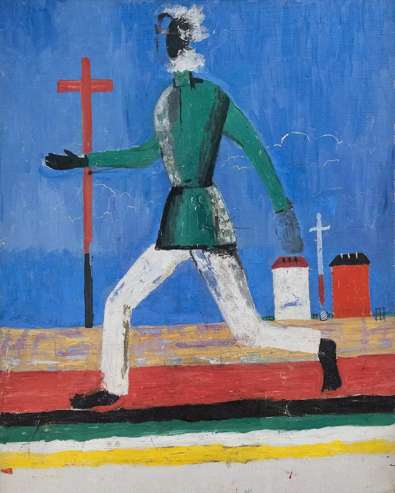 Sensación de peligro - Kazimir Malevich
