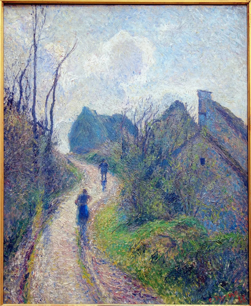 Sendero de la Ravinière en Osny - Camille Pissarro