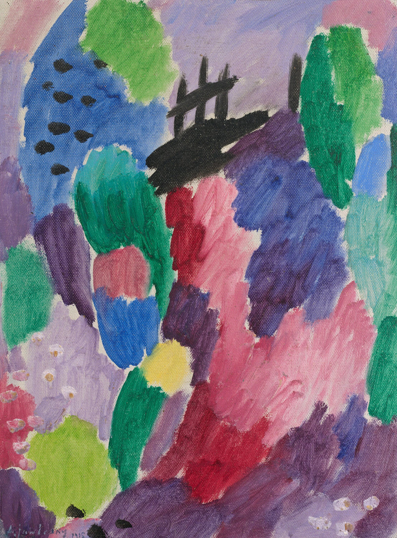 Sentier Rouge, Saint-Prex - Alexej von Jawlensky