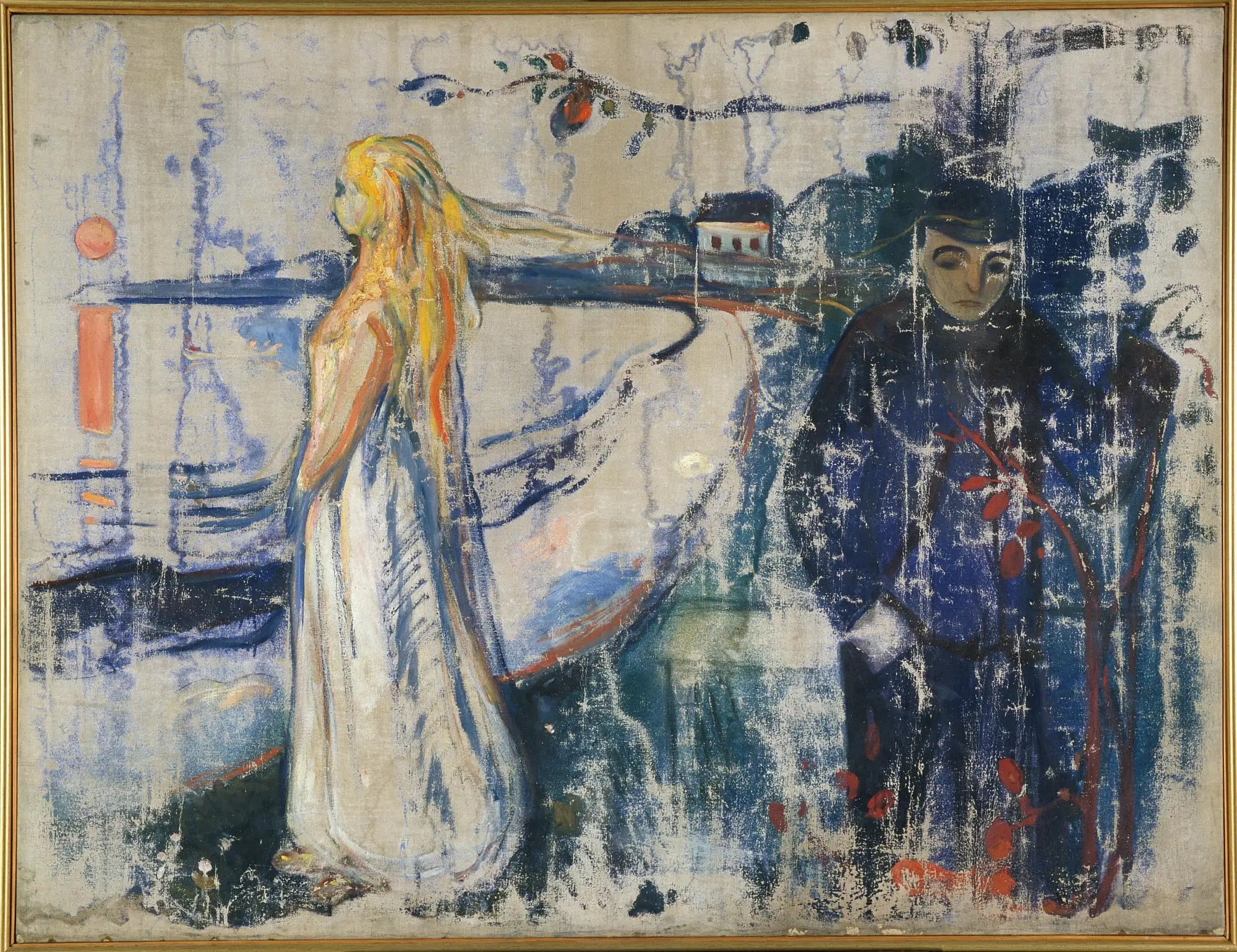 Reproduction du tableau « Séparation - Edvard Munch » par Alpha Reproduction en peinture à l’huile