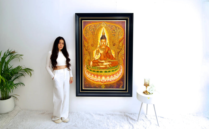Serenidad del Buda  | 80 x 130 cm