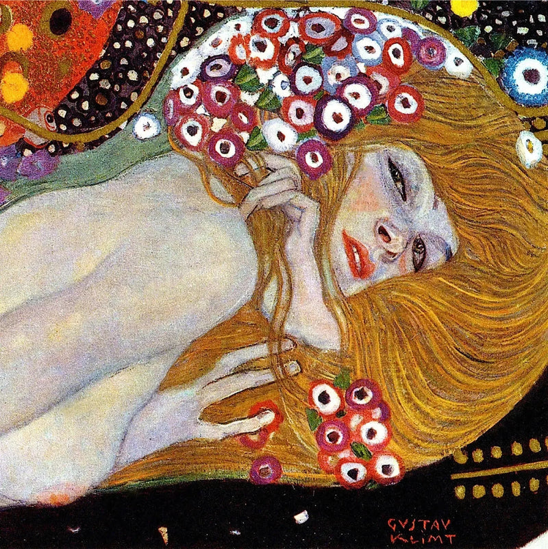 🐍 Serpientes de agua II (Detalle) – Gustav Klimt (1904–1907)