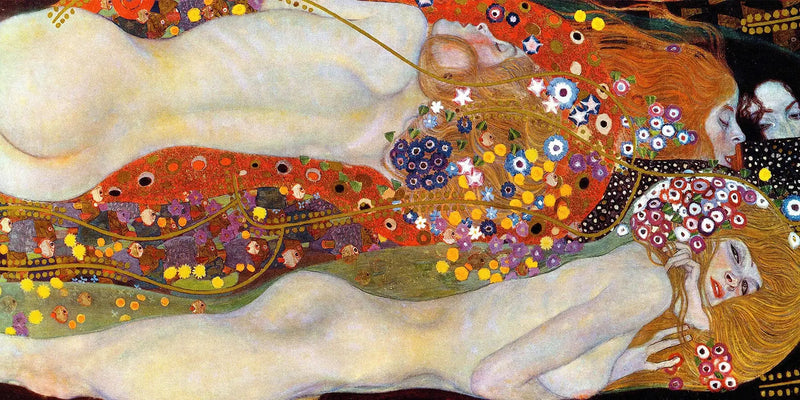 Serpientes de agua II - Gustav Klimt