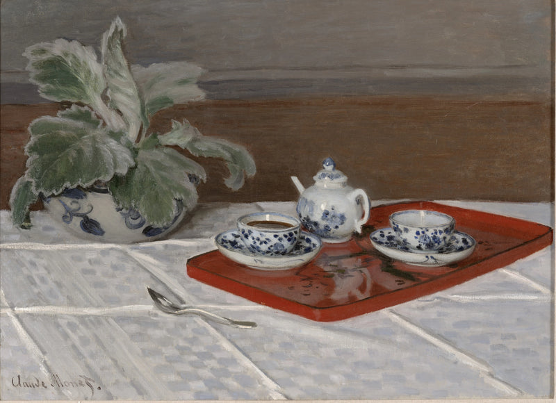 El juego de té W244 - Claude Monet
