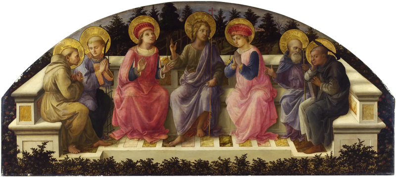 Siete Santos - Fra Filippo Lippi