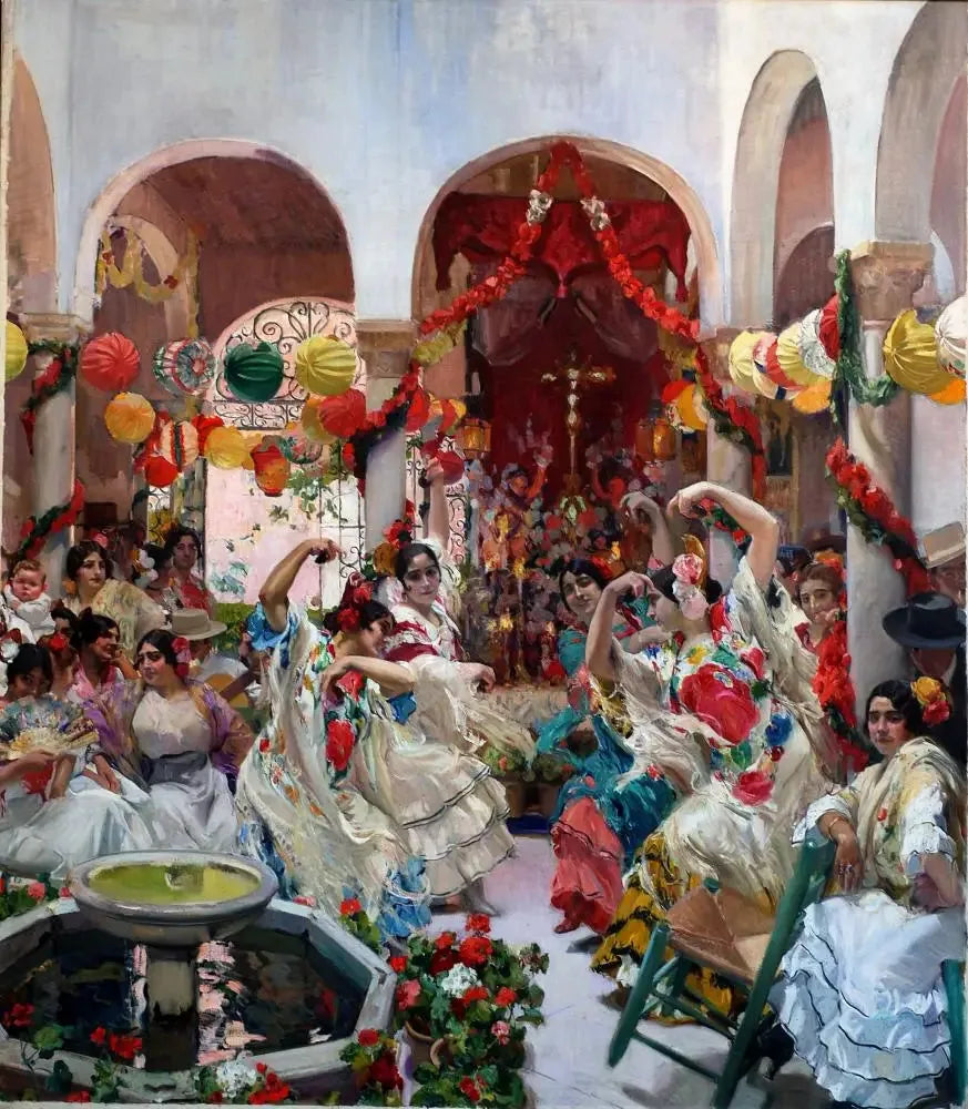 Sevilla, la danza - Joaquín Sorolla