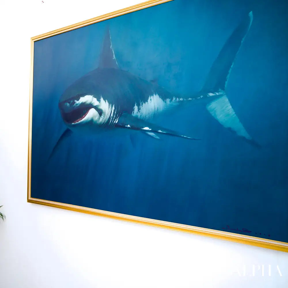 Shark – Somchai | 150 x 200 cm Reproductions de tableaux à la peinture à l’huile